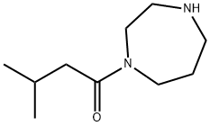 1-(1,4-diazepan-1-yl)-3-methylbutan-1-one 구조식 이미지