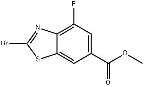 924287-65-0 Methyl 2-bromo-4-fluorobenzo[d]thiazole-6-carboxylate