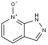 1H-Pyrazolo[3,4-b]pyridine 7-oxide 구조식 이미지