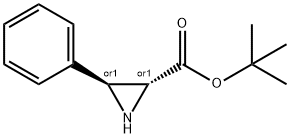 트랜스-tert-부틸3-페닐아지리딘-2-카르복실레이트 구조식 이미지