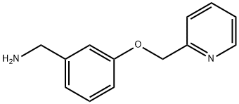 (3-(pyridin-2-ylmethoxy)phenyl)methanamine 구조식 이미지