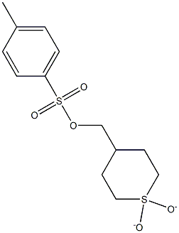 (1,1-dioxidotetrahydro-2H-thiopyran-4-yl)methyl 4-methylbenzenesulfonate Structure