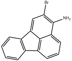 2-bromofluoranthen-3-amine Structure