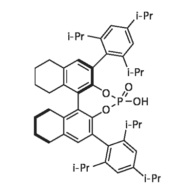 (11bR)-8,9,10,11,12,13,14,15-Octahydro-4-hydroxy-2,6-bis[2,4,6-tris(1-methylethyl)phenyl]-4-oxide-dinaphtho[2,1-d:1',2'-f][1,3,2]dioxaphosphepin 구조식 이미지