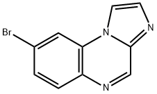 8-bromoimidazo[1,2-a]quinoxaline 구조식 이미지