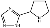 5-(pyrrolidin-2-yl)-1H-1,2,4-triazole Structure