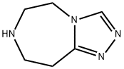 6,7,8,9-tetrahydro-5H-[1,2,4]triazolo[4,3-d][1,4]diazepine 구조식 이미지