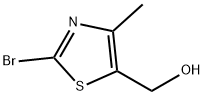 (2-Bromo-4-methylthiazol-5-yl)methanol 구조식 이미지