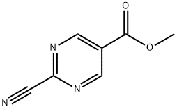 메틸2-시아노피리미딘-5-카르복실레이트 구조식 이미지