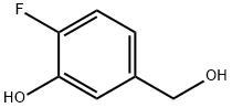 4-Fluoro-3-hydroxybenzyl alcohol 구조식 이미지