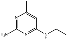 2-amino-4-methyl-6-ethylaminopyrimidine 구조식 이미지