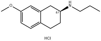 (S)-(-)-7-methoxy-N-propyl-2-aminotetraline hydrochloride Structure