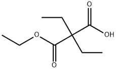 2-(ethoxycarbonyl)-2-ethylbutanoic acid Structure