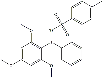Phenyl(2,4,6-trimethoxyphenyl)iodonium p-Toluenesulfonate 구조식 이미지
