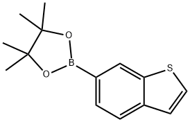 6-(4,4,5,5-tetramethyl-1,3,2-dioxaborolan-2-yl)benzo[b]thiophene Structure