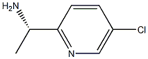 (1S)-1-(5-CHLORO(2-PYRIDYL))ETHYLAMINE Structure