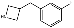 3-[(3-플루오로페닐)메틸]아제티딘HCl 구조식 이미지