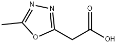 (5-Methyl-[1,3,4]oxadiazol-2-yl)-acetic acid Structure