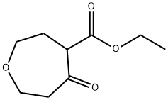 ETHYL 5-OXOOXEPANE-4-CARBOXYLATE Structure