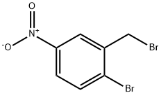 1-Bromo-2-bromomethyl-4-nitro-benzene 구조식 이미지