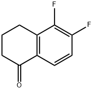 5,6-DIFLUORO-2,3,4-TRIHYDRONAPHTHALEN-1-ONE Structure