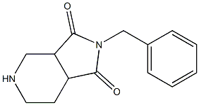 2-benzyl-hexahydro-2H-pyrrolo[3,4-c]pyridine-1,3-dione 구조식 이미지
