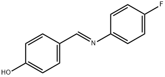 4-[[(4-Fluorophenyl)Imino]Methyl]-Phenol Structure