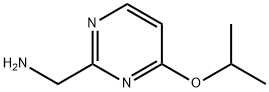 C-(4-Isopropoxy-pyrimidin-2-yl)-methylamine Structure