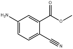 Methyl 5-amino-2-cyanobenzoate Structure