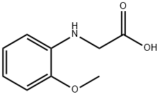 글리신,N-(2-메톡시페닐)- 구조식 이미지