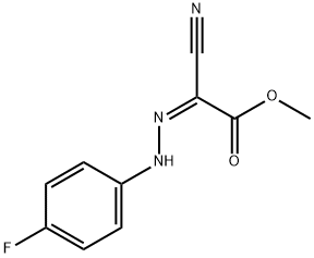 methyl (2Z)-cyano[2-(4-fluorophenyl)hydrazinylidene]ethanoate Structure