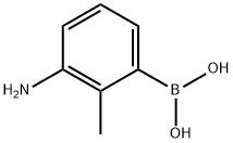 3-amino-2-methylphenylboronic acid hydrochloride Structure