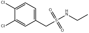 1-(3,4-dichlorophenyl)-N-ethylmethanesulfonamide Structure