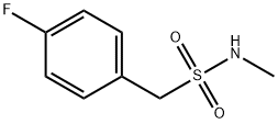 1-(4-fluorophenyl)-N-methylmethanesulfonamide 구조식 이미지