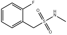 1-(2-fluorophenyl)-N-methylmethanesulfonamide Structure