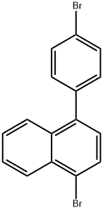 1-bromo-4-(4-bromophenyl)naphthalene Structure