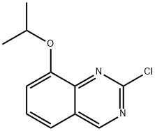 Quinazoline, 2-chloro-8-(1-methylethoxy)- Structure