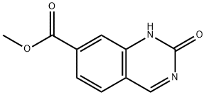 7-Quinazolinecarboxylic acid, 1,2-dihydro-2-oxo-, methyl ester Structure