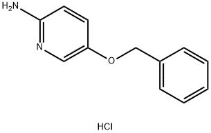 5-벤질옥시-피리딘-2-일아민염산염 구조식 이미지