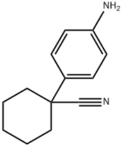 1-(4-aminophenyl)cyclohexanecarbonitrile Structure