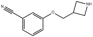 3-(3-azetidinylmethoxy)Benzonitrile 구조식 이미지