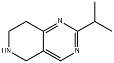5,6,7,8-tetrahydro-2-isopropylpyrido[4,3-d]pyrimidine 구조식 이미지