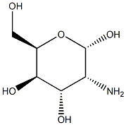 2-Amino-2-deoxy-alpha-D-gulopyranose Structure
