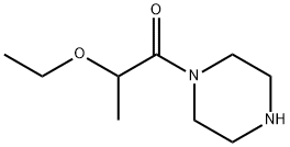 2-ethoxy-1-(1-piperazinyl)-1-Propanone 구조식 이미지