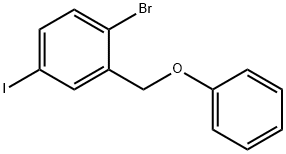 1-bromo-4-iodo-2-(phenoxymethyl)benzene Structure