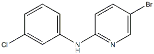 2-Pyridinamine, 5-bromo-N-(3-chlorophenyl)- Structure