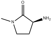 (S)-3-Amino-1-methyl-pyrrolidin-2-one Structure