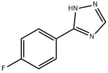 3-(4-플루오로페닐)-1H-1,2,4-트리아졸 구조식 이미지
