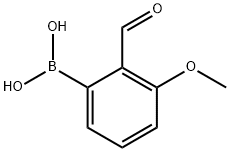 Boronic acid, B-(2-formyl-3-methoxyphenyl)- Structure