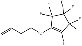 1-(3-Butenyloxy)-2,3,3,4,4,5,5-heptafluorocyclopentene Structure